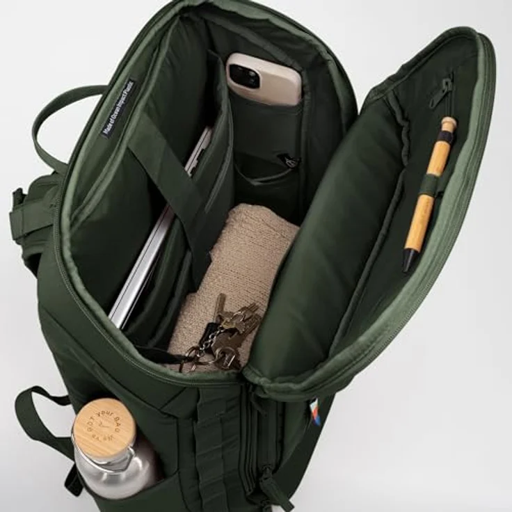 GOT BAG Pro Pack Reiserucksack 53 cm mit Laptopfach, 100% Polyester, Farbe Algen grün – Bild 7