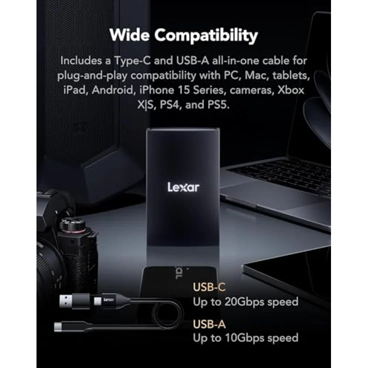 Lexar ARMOR 700 Portable SSD 2TB – Bild 6