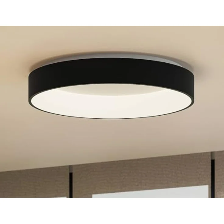 Arcchio LED Deckenleuchte 'Aleksi' (Modern) in Schwarz aus Metall für Küche - Energiesparende Lampe mit hochwertigen Leuchtmitteln - Preisvergleich – Bild 2