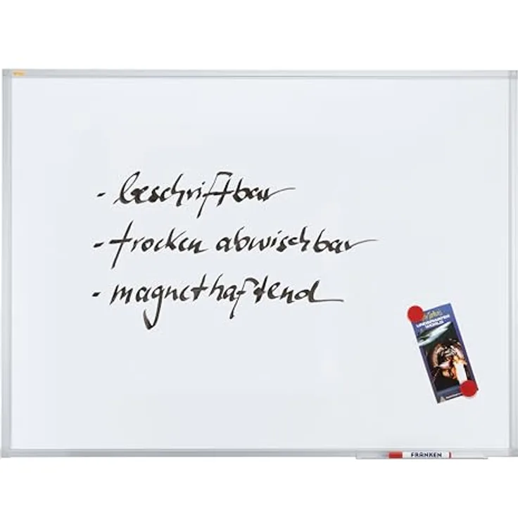 Franken Whiteboard SC3102 X-tra!Line, 60 x 90 cm, lackiert, mit Aluminiumrahmen