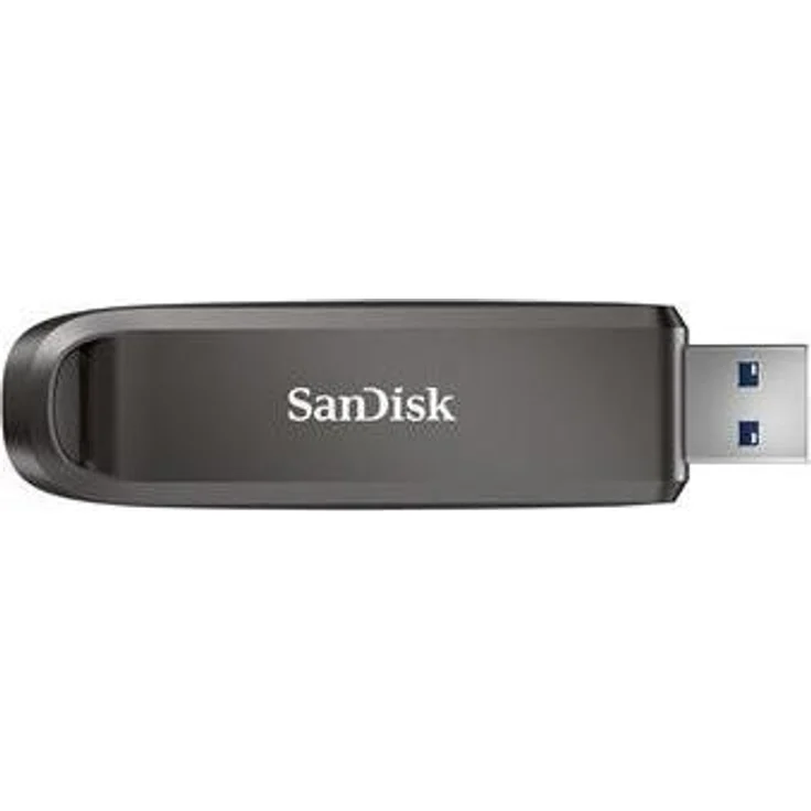 SanDisk Extreme PRO USB-A 3.2 Gen 2, USB Stick mit 256 GB Speicher, Schwarz – Bild 1