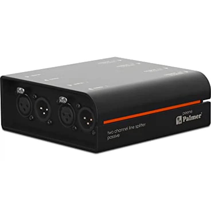 Palmer River Serie - peene - Passiver 2-Kanal Line Splitter, schwarz
