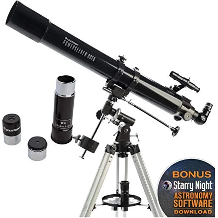 Celestron 21048 PowerSeeker 80EQ Teleskop – Bild 10