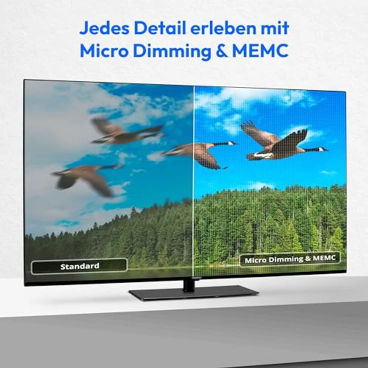 MEDION X15070 (MD 30707) 125,7 cm (50 Zoll) Smart TV, 4K Ultra HD, Dolby Vision HDR, Dolby Atmos, Subwoofer, Netflix, Prime Video, MEMC, Micro Dimming, Bluetooth, PVR – Bild 3