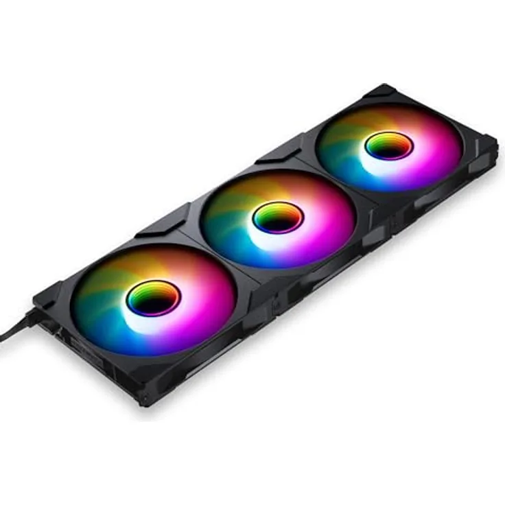 Phanteks M25 Gen2 Gehäuselüfter 140mm RGB 3er-Pack Schwarz | PWM - bis 1.800 U/min - hoher Airflow - Vibrationsarm - Leise