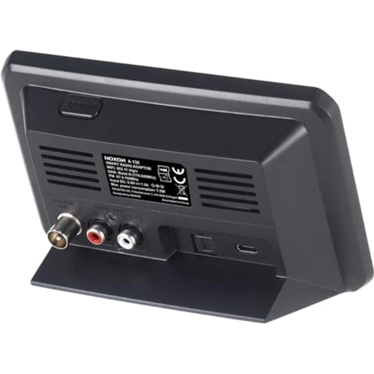 Noxon A 130, DAB+/UKW & Internet-Radio Audio Adapter mit Bluetooth, 4.3 Zoll Farbdisplay, Schwarz – Bild 5