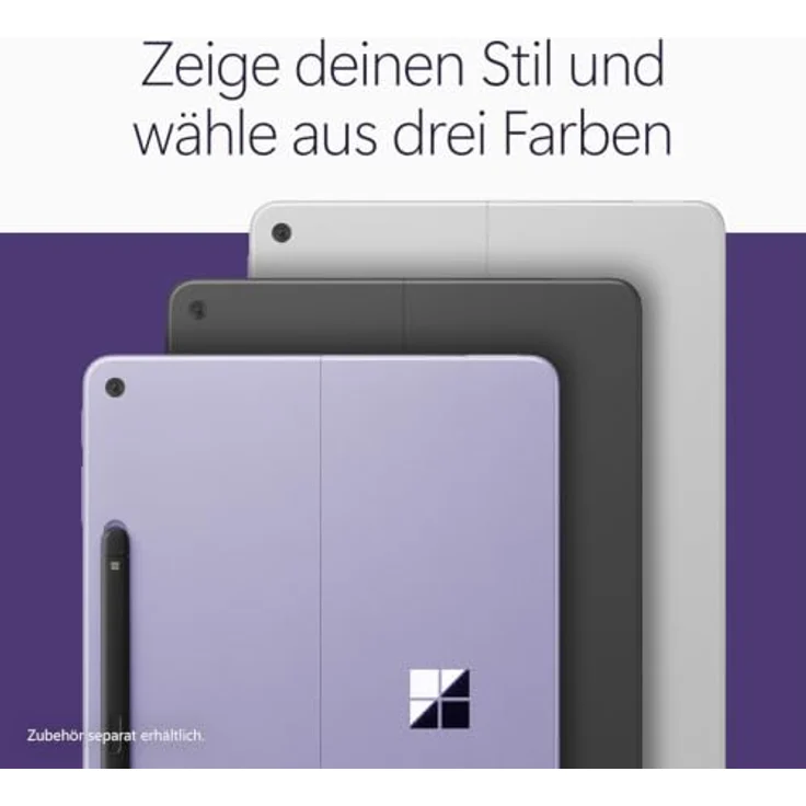 Microsoft Surface Pro 12" 2. Generation - EP2-74799, 12" Touchscreen, Snapdragon X2 Plus, 16GB RAM, 512GB UFS, Windows 11 Home, violet – Bild 9