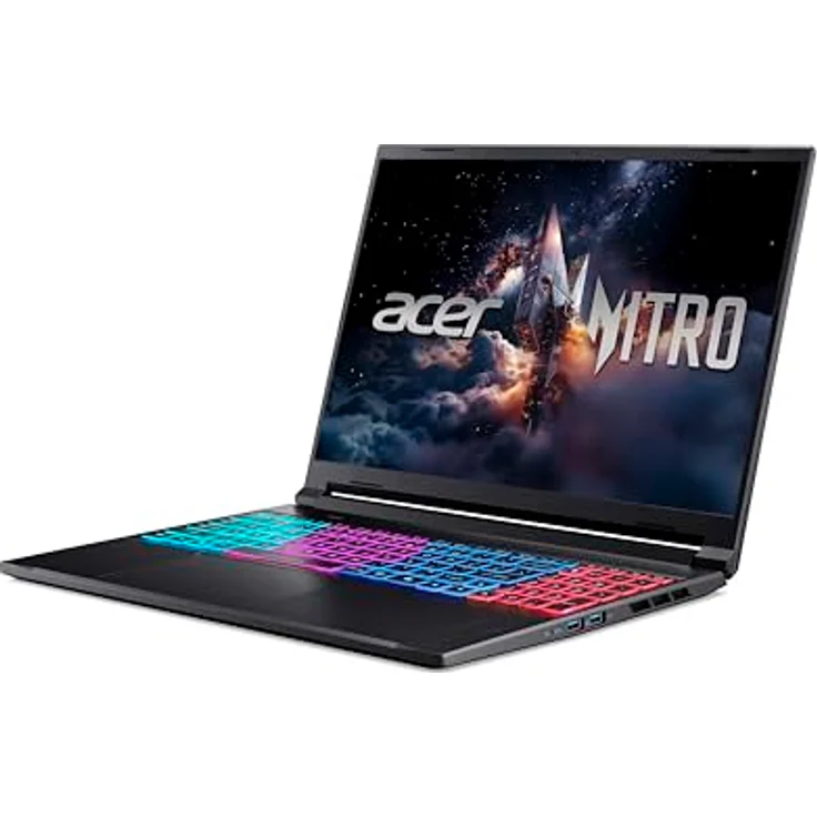 Acer Nitro V 16S AI (ANV16S-41-R93W), Gaming Notebook mit 16" WQXGA IPS-Display, 180Hz, AMD Ryzen 7 260, 16GB RAM, 1000GB SSD, schwarz – Bild 4