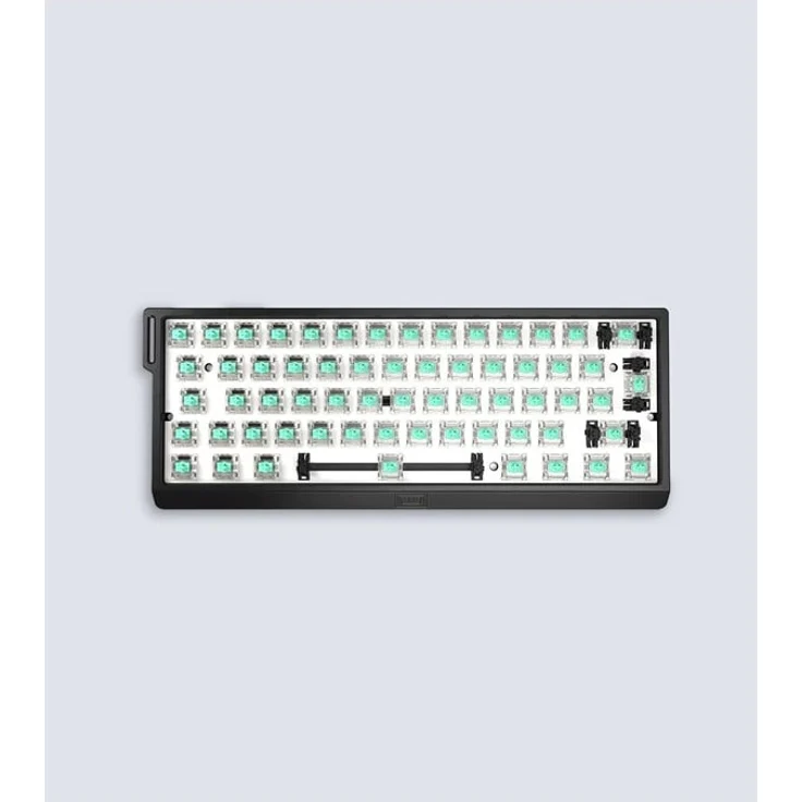 Wooting 60HE+ - ISO - Gaming Tastatur (TKL) mit Linear60 Hall-Effekt Schaltern, RGB-Beleuchtung, Schwarz
