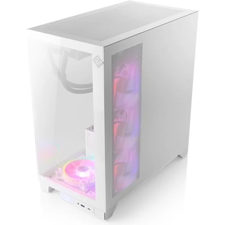 Boost Boxx Gaming PC mit Windows 11 Home, AMD Ryzen 7 7700 8X 3800 MHz, 2000 GB M.2 SSD, 32 GB DDR5-RAM, NVIDIA GeForce RTX 4060 Ti, ASUS Mainboard, USB 3.2, M10730H – Bild 3