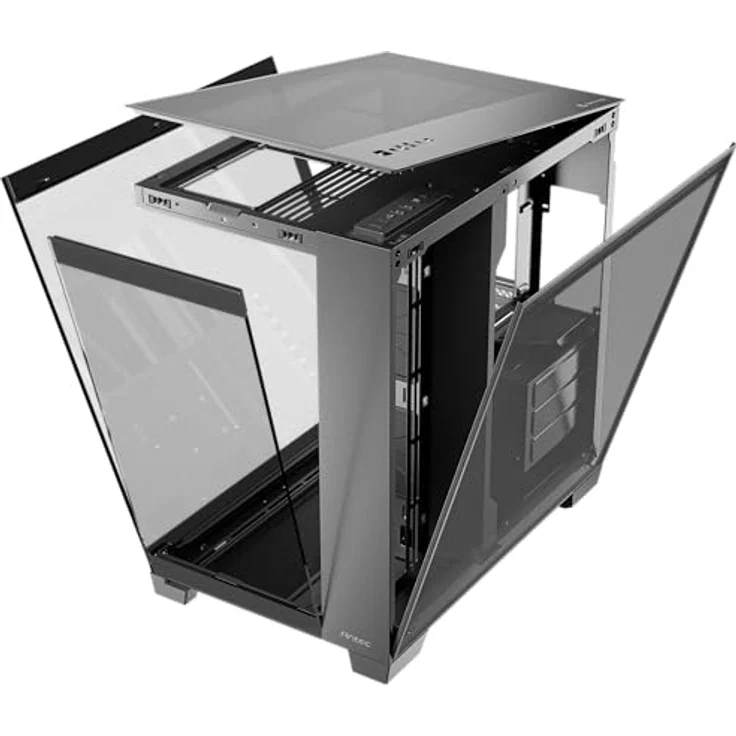 Antec C8 (mATX, ITX, ATX, E-ATX), PC Gehäuse, Schwarz – Bild 23