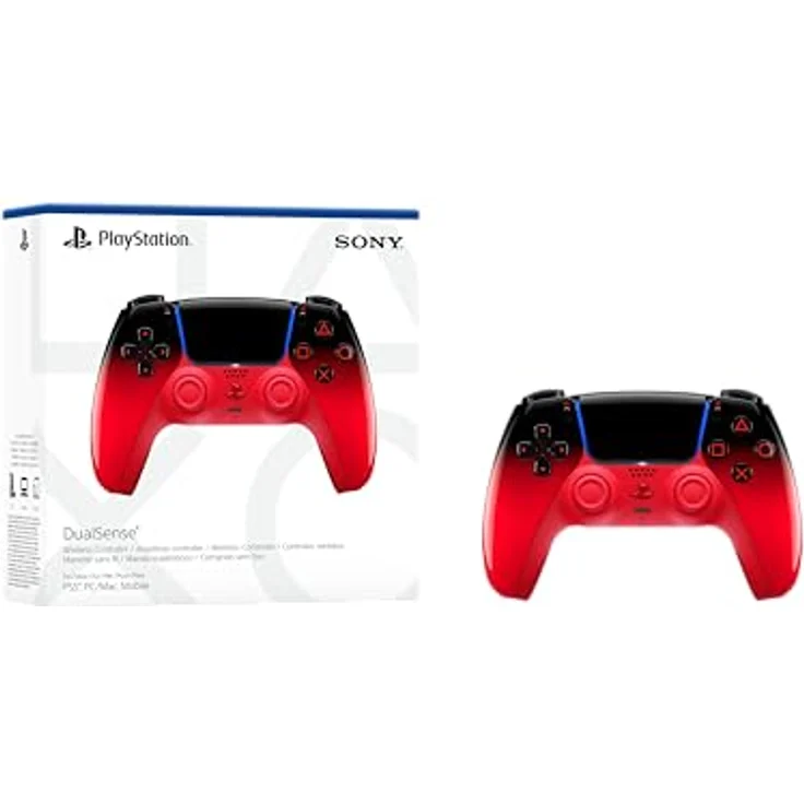 SONY DualSense® Wireless Controller Techno Red, haptisches Feedback, adaptive Trigger, mehr Geräteverbindung, USB Type-C® – Bild 3
