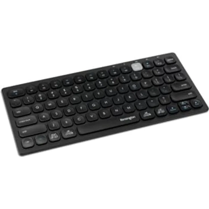 Kensington Multi-Device Dual Wireless Compact Keyboard, Kabellose Tastatur, Schwarz