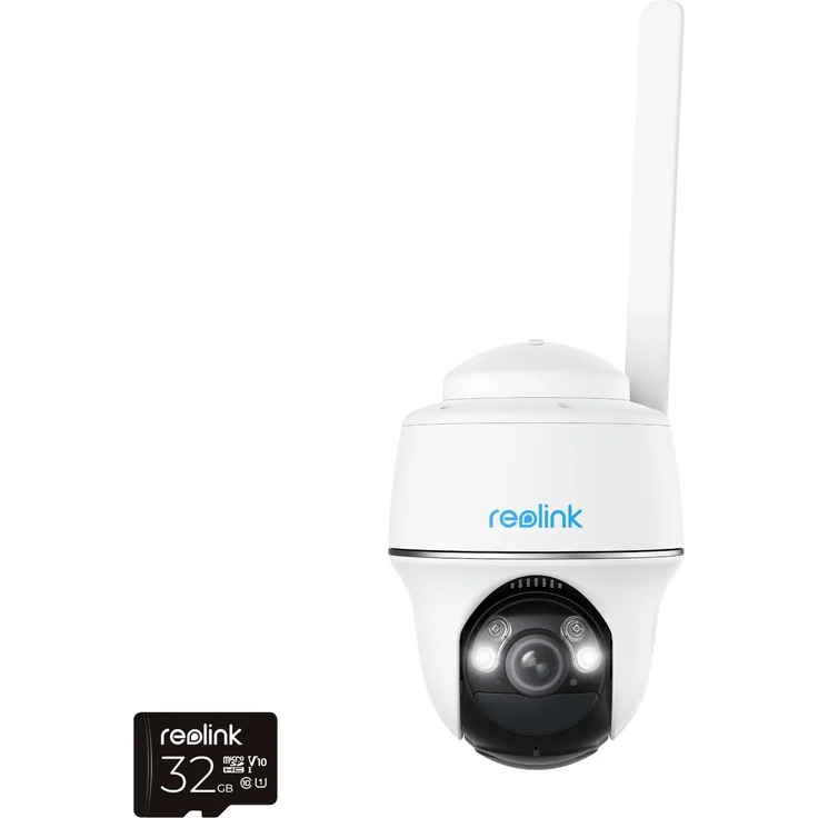 Reolink Go Series G430 (2560 x 1440 Pixels), Netzwerkkamera, Weiss, 4G LTE, 355° Schwenken, 140° Neigen, 2K 4MP Super HD, Personen-/Fahrzeugerkennung, Echtzeitkommunikation – Bild 1