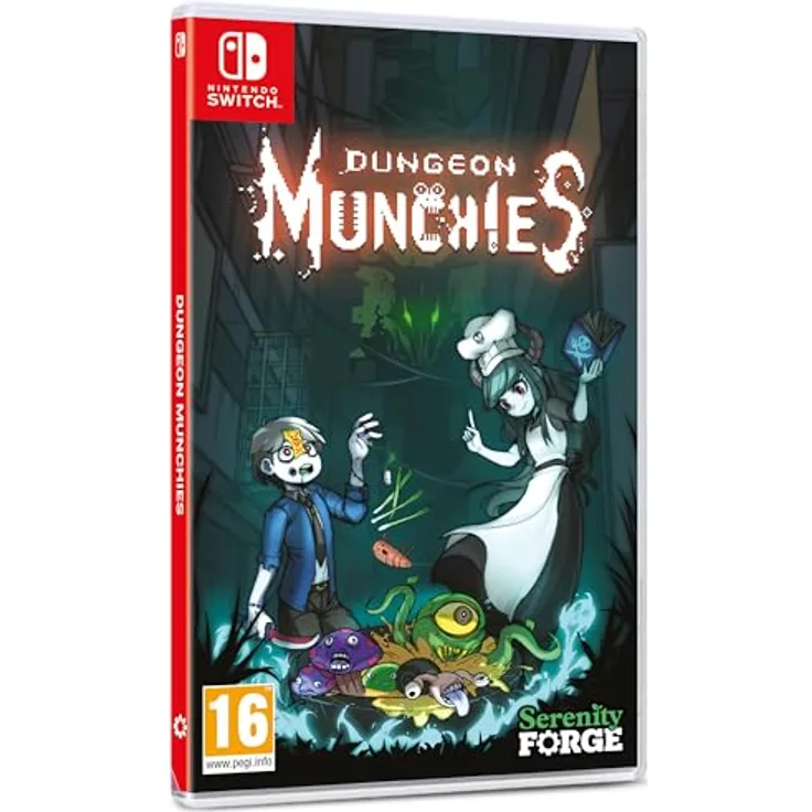 Tesura Games Dungeon Munchies (PEGI Import) - Adventure RPG für Nintendo Switch mit einzigartigem Koch- und Crafting-System