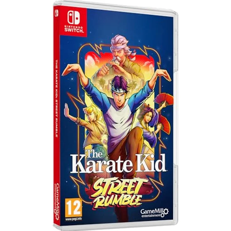 GameMill Entertainment The Karate Kid Street Rumble, Nintendo Switch Game mit dynamischem Kampfsystem und pixeliger Grafik – Bild 2