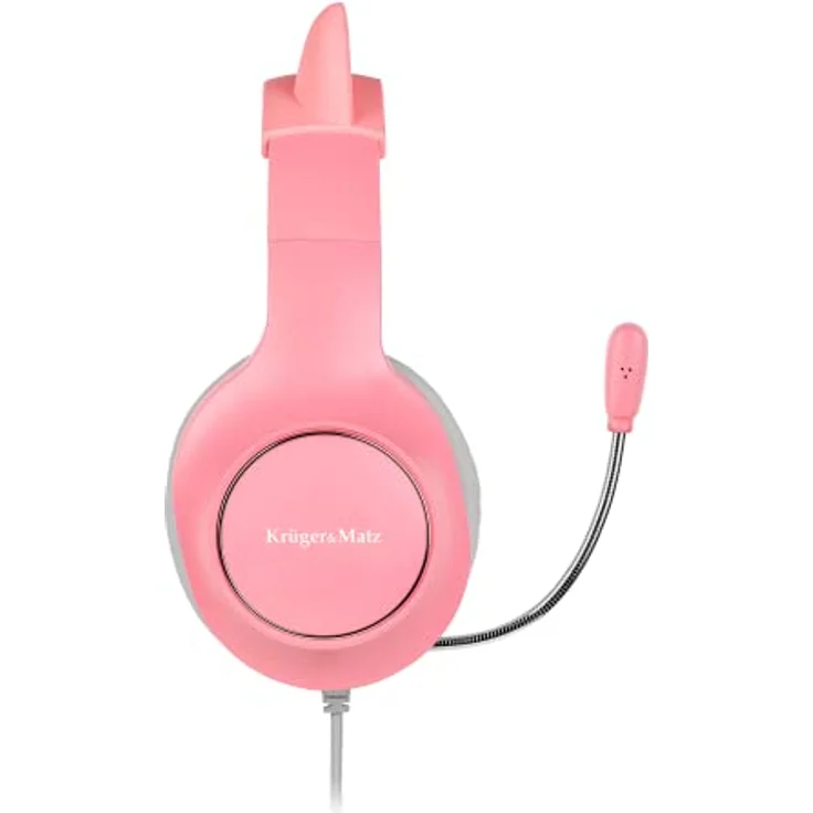 Krüger&Matz Gamer Kids Over-Ear Gaming-Kopfhörer mit Mikrofon, KM0658, pink – Bild 3