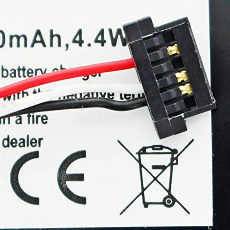 AccuCell Akku für Mitac Mio P350, P550, BP-LP1230, Li-Ion 1200-1300mAh, 3,7V – Bild 4