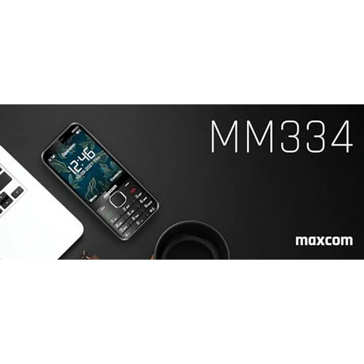 Maxcom MM 334 VoLTE 4G Block-Handy Schwarz – Bild 8