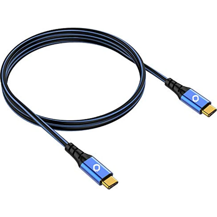 Oehlbach USB Plus CC - USB-Kabel für Smartphones 2 x Typ C 3.1 - PVC-Mantel - OFC, blau/schwarz - 50cm – Bild 3