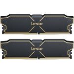 Lexar Thor OC DDR5 RAM 32 GB Kit (16 GB x 2) 6000 MHz, DRAM 288-Pin UDIMM Desktop-Speicher, Hochleistungs-Computerspeicher für XMP 3.0 & AMD Expo, CL32-38-38-96, 1.3 V (LD5U16G60C32LG-RGD)