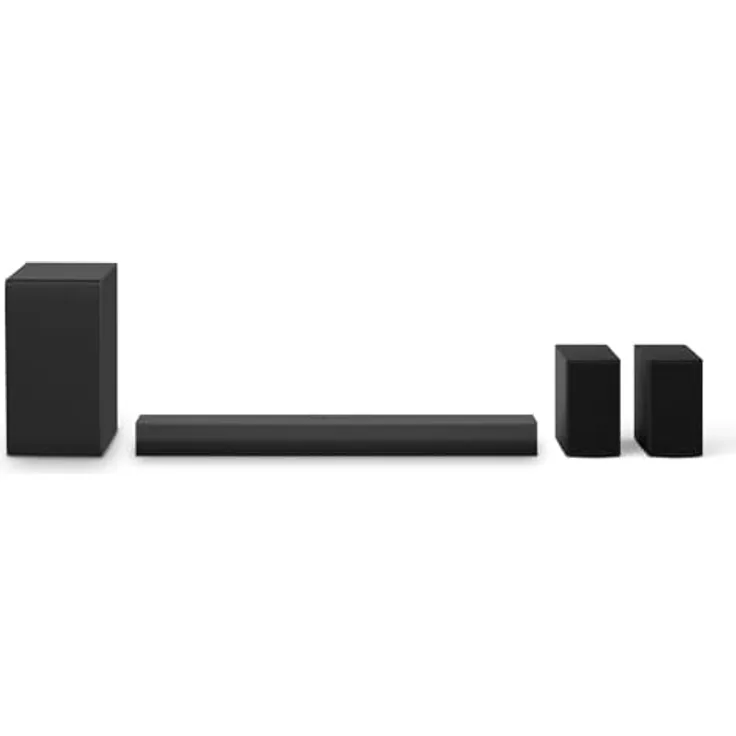 LG S40TR Intelligente Soundbar, 400 W Leistung, 4.1 Kanäle, Dolby Atmos, DTS, mit künstlicher Intelligenz