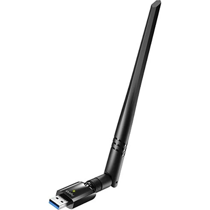 Cudy WU1400 AC1300Mbit/s WiFi-USB 3.0-Adapter für PC, 5 GHz / 2,4 GHz, 5dBi High Gain Antenne, kompatibel mit Windows 7/8/8.1/10, Mac OS, Linux – Bild 1