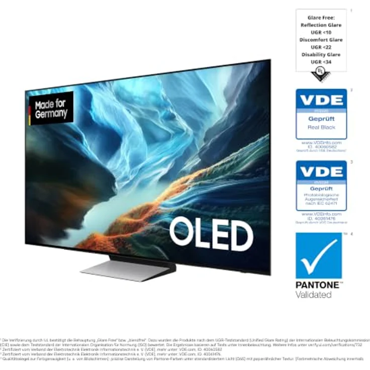 Samsung GQ48S90H OLED 4K Smart TV, 48 Zoll (121 cm), Vision AI, Motion Xcelerator 165Hz, Dolby Atmos – Bild 4