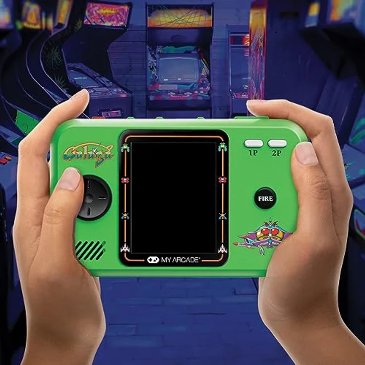 My Arcade GALAGA POCKET PLAYER PRO, Arcade-Handheld-Gaming-System mit 2.75" Hochauflösendem Display und integriertem Lautsprecher – Bild 6