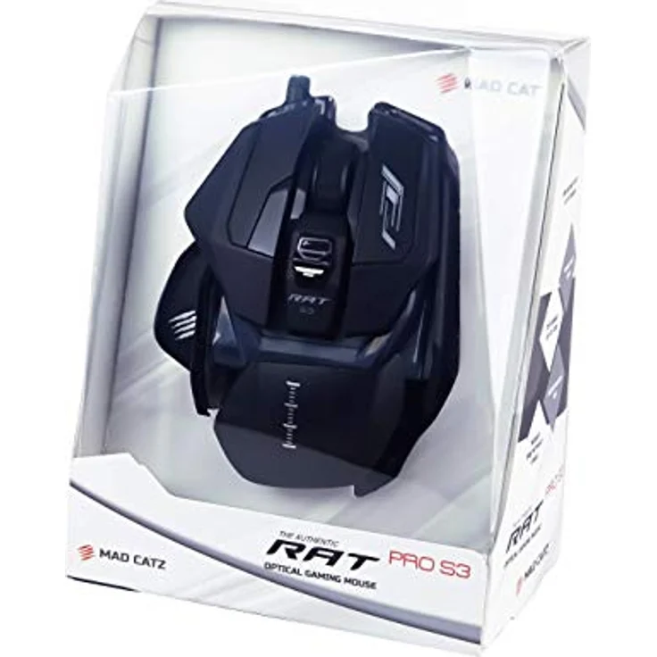 Mad Catz The Authentic R.A.T. Pro S3 Optical Gaming Mouse BLACK - Maus (Schwarz) – Bild 9