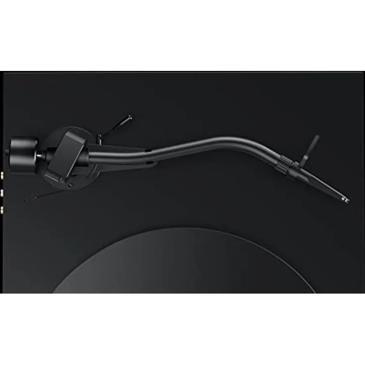 Pro-Ject Debut PRO S, Audiophiler Plattenspieler mit 10" S-Shape Tonarm und Pick it S2 C Tonabnehmer, elektronischer Geschwindigkeitsumschaltung, Satin Schwarz – Bild 5