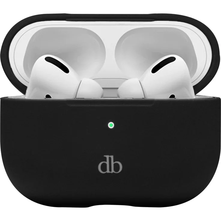 dbramante1928 Costa Rica - AirPods Pro Silicon case in recycled plastic - Night Black (Kopfhörer Tasche)