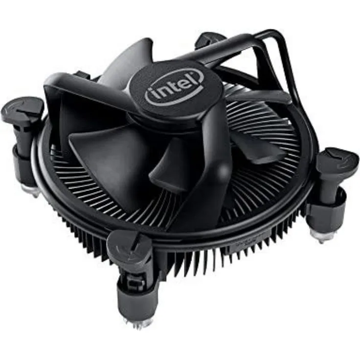 Intel CPU Kühler, Computer Cooling System für LGA 1150/1151/1155/1156, maximale TDP 95 Watt, schwarz