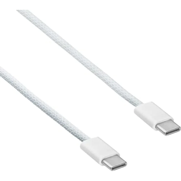 Akyga AK-USB-51, 1 m USB C Kabel, USB 2.0, weiß, Schnellladung bis 60 W – Bild 2