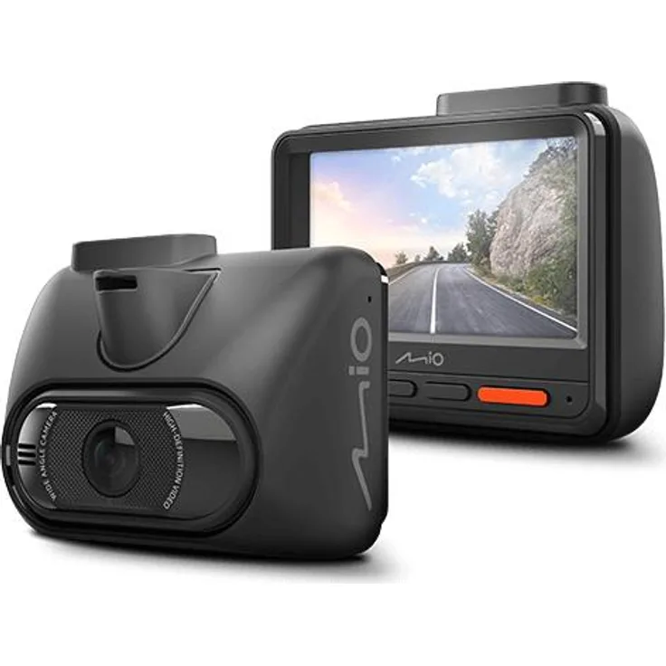 Mio MiVue 935W Dash Cam (Eingebautes Mikrofon, GPS-Empfänger, WLAN, Eingebautes Display, Beschleunigungssensor, Nachtsicht, Full HD), Dashcam, Schwarz