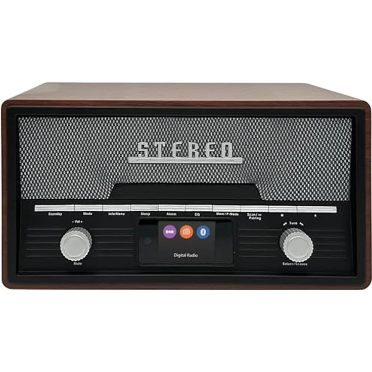 Denver MDA-525 (DAB+, FM, Bluetooth), Radio, Braun, Schwarz – Bild 2