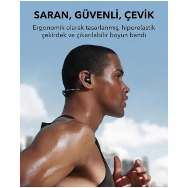 Anker SoundCore AeroFit Pro Black (Kabellos) On-Ear Kopfhörer, Schwarz – Bild 3