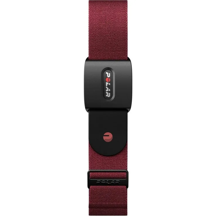 Polar Verity Sense Ersatzarmband, M-XXL, Dunkelrot, maschinenwaschbar mit abnehmbarer Sensorhalterung