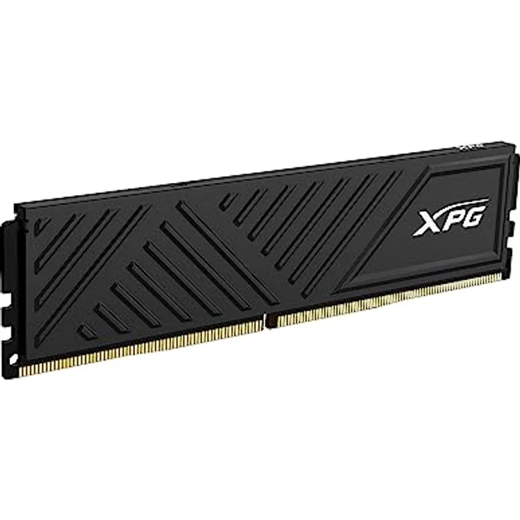 XPG D35 DDR4 1,35 V Desktop-Speicher-Kit (16 GB (2 x 8 GB), 3200 MHz, schwarzer Kühlkörper) - Hochleistungs-RAM mit kompaktem Low-Profile-Kühlkörper – Bild 4