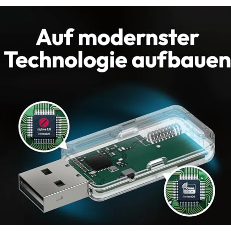 Aeotec Z-Stick 10 Pro, USB Smart Home Hub mit Dual-Radio für Z-Wave und Zigbee, Weiss – Bild 6