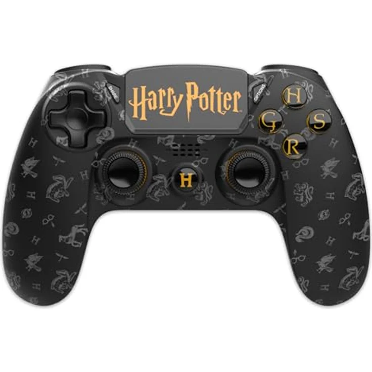 Freaks and Geeks Wireless Controller Harry Potter Gamepad für PlayStation 4, kabellos mit D-Pad, Bluetooth und USB Typ-C – Bild 1
