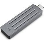 Seagate Ultra Compact SSD (2 TB), Externe SSD mit USB-C Schnittstelle, grau