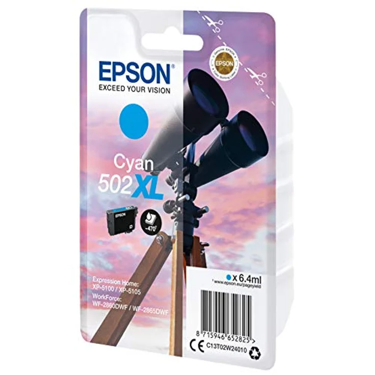 Epson Singlepack Cyan 502XL Ink SEC, C13T02W24020 – Bild 3