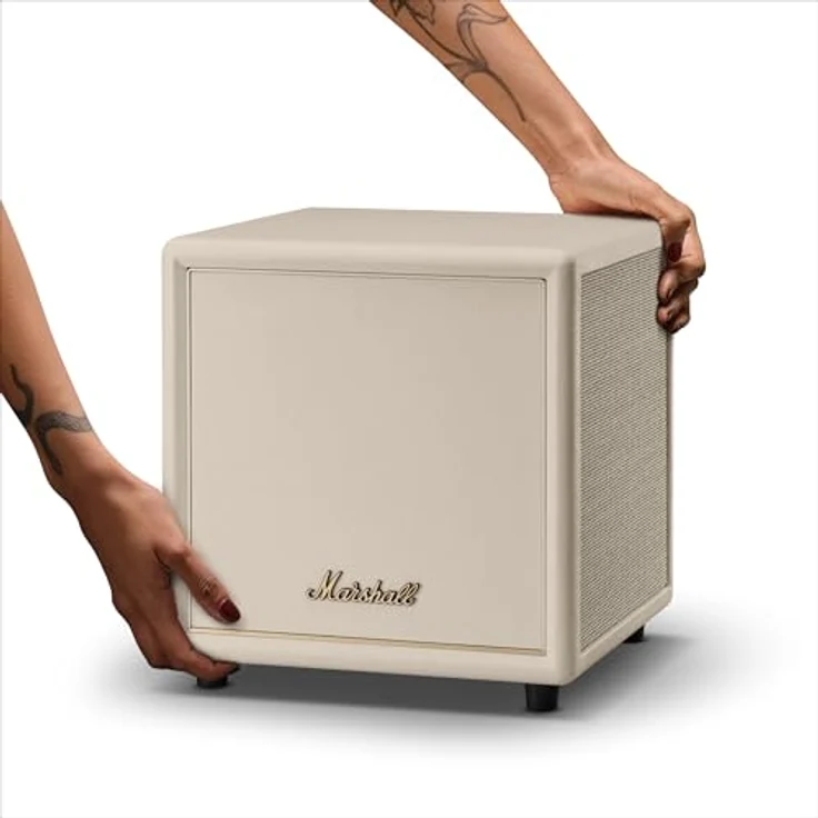 Marshall Heston Sub 200, Subwoofer mit kabelloser Verbindung und tiefem Bass, schwarz – Bild 4