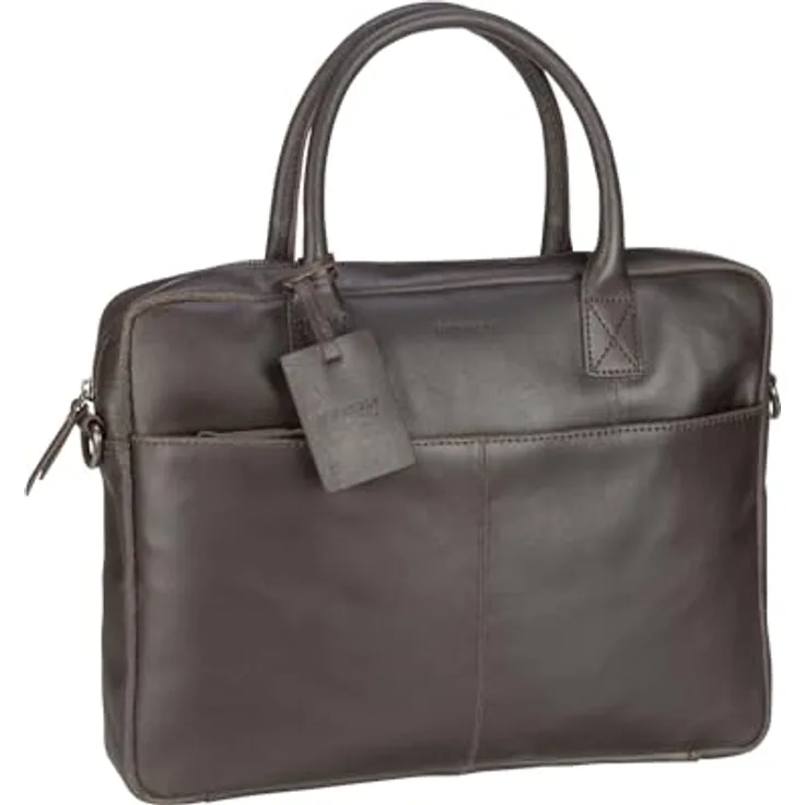 Burkely Vintage Jack Aktentasche Leder 37 cm Laptopfach, Braun