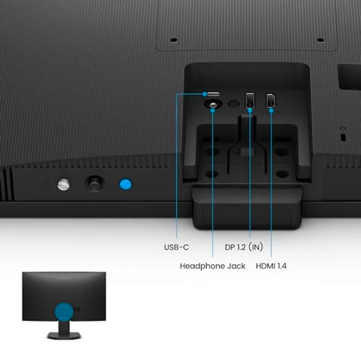 BenQ GW2490C, 23,8 Zoll 1080p FHD IPS Eye-Care-Monitor, 144 Hz, USB-C, flimmerfrei, Low Blue Light, ultraschmaler Rahmen, TÜV-zertifiziert – Bild 5