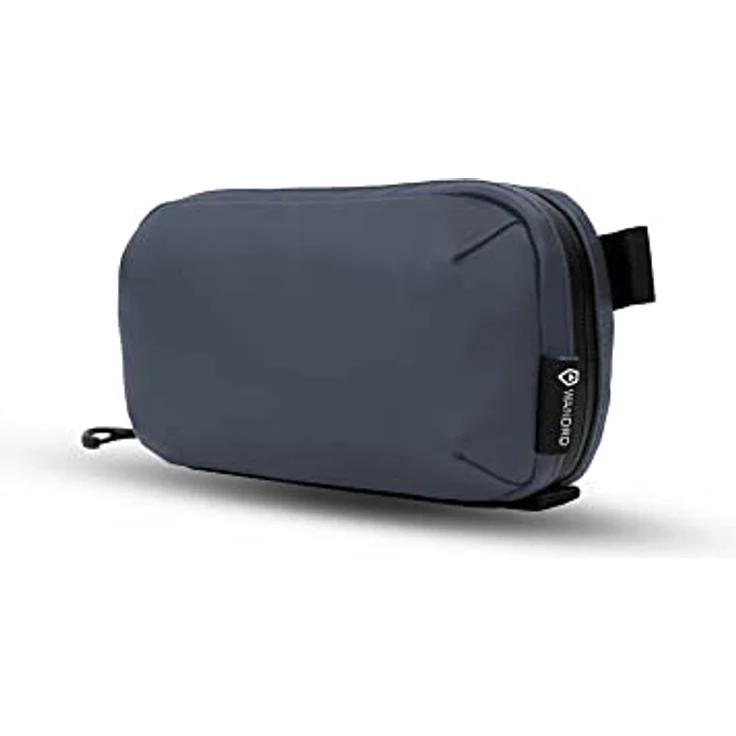 Wandrd Tech Pouch Small, 1-Liter Kameratasche mit elastischen Netztaschen und Pu-Reißverschluss, Blau – Bild 2