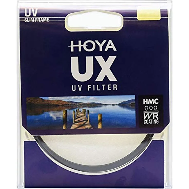 Hoya UX UV Filter 62 mm, UV Schutzfilter, 10fach-Vergütung zur Reflexunterdrückung, wasserabweisend, sehr gute Glasqualität mit dünner Aluminiumfassung – Bild 3