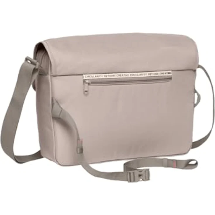 Vaude Coreway Messenger, Laptop-Tasche mit 36 cm Fach, grau, 100% Polyester – Bild 6