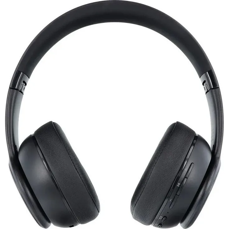 DOQAUS DESIGN 3 Over-Ear-Kopfhörer, Schwarz, Wireless mit ca. 65 Stunden Laufzeit